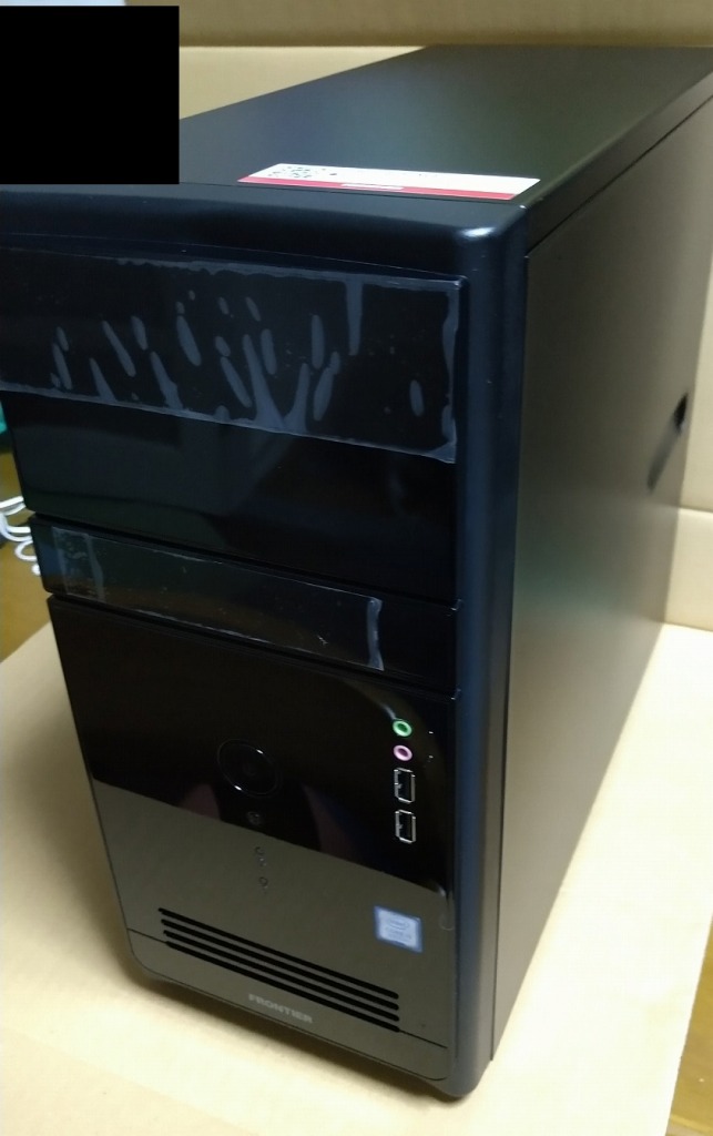 フロンティア ゲーミングpc Ryzen5 3600 GTX1660super - デスクトップ型PC