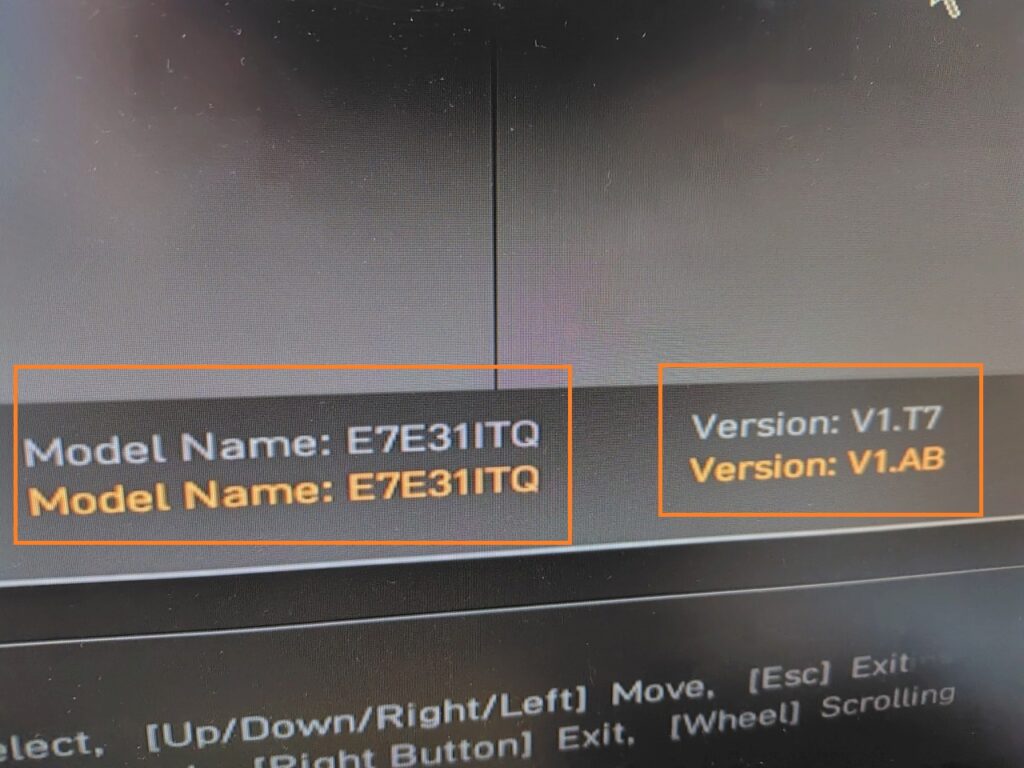 マイクロコード0x12F BIOS更新20 